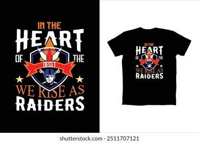 Rising Raiders Heart of the Desert Camiseta Diseño