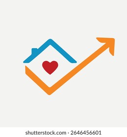 Aumento do vetor de preços imobiliários
