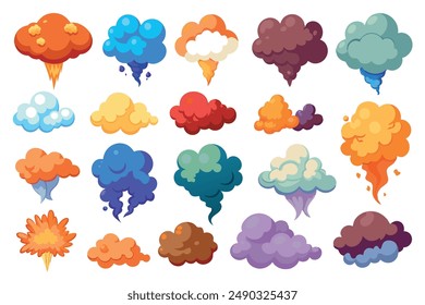 Rising Smoke Line Art Design Illustration Artistic Hand Drawing