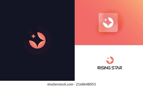 4,298 Rising Star Logo Images, Stock Photos, 3D objects, & Vectors