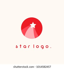 rising star simple logo