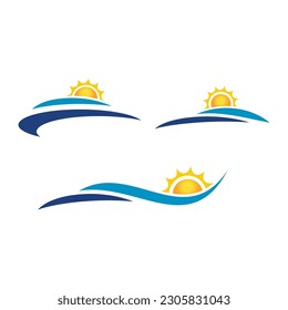 Rising Sun Logo, Sun Icon