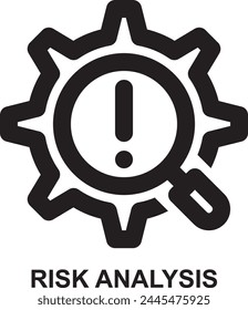 risk analysis, risk detection, risk control, risk management, problem detection, issue tracking expanded agile outline icon for web mobile app presentation printing
