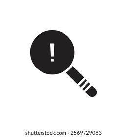 Risk analysis icon Line Art Logo set