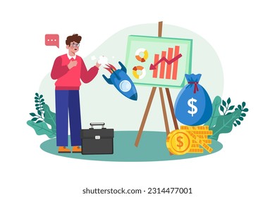 Risk analyst assessing financial risks and developing strategies to mitigate them.