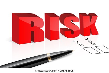 Risk Assessment Concept Vector Business