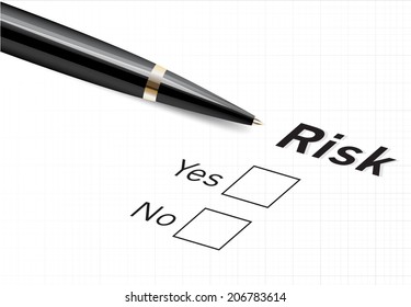 risk assessment concept vector business