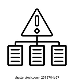 Risk Assessment Icon Element For Design