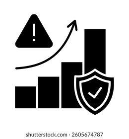 Risk Assessment Icon Element for Design