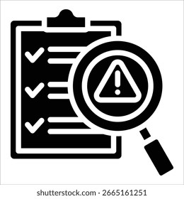 Risikobewertungs-Icon-Element für Design