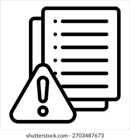Risk Assessment Icon Element For Design