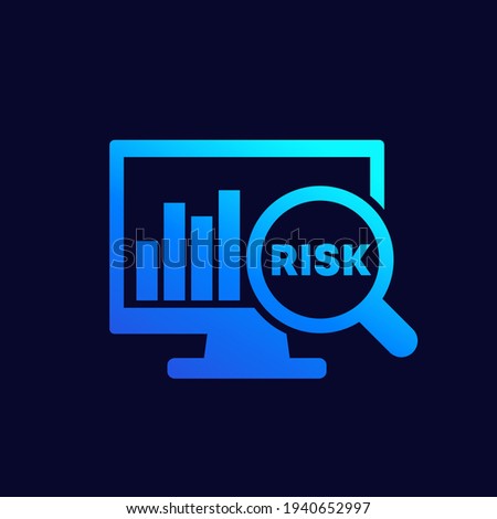 risk assessment icon for web