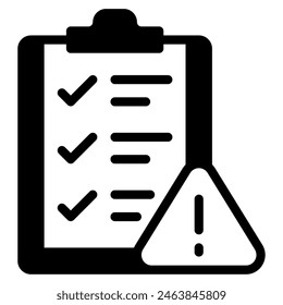 Risk Assessment icon for web, app, infographic, etc