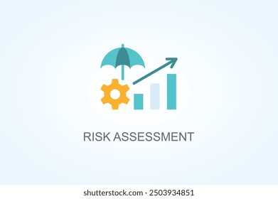 Risk Assessment Vector Or Logo Sign Symbol Illustration