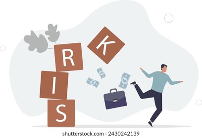 Risk averse, avoid or minimize risk, run away from uncertainty, fear or safety decision for investment, prefer security or stability concept.