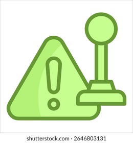 Risk Control Icon Element For Design