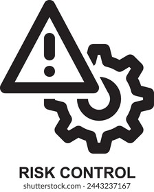 risk control, risk management, risk mitigation, risk, problem, warning expanded agile outline icon license for web mobile app presentation printing