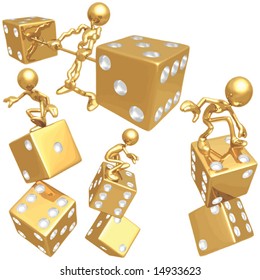 Risk Dice Concepts Heavy Gamble