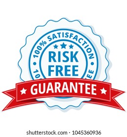 Risk Free 100% Satisfaction Guarantee illustration