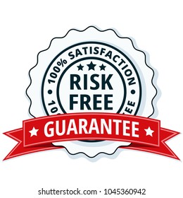 Risk Free 100% Satisfaction Guarantee illustration