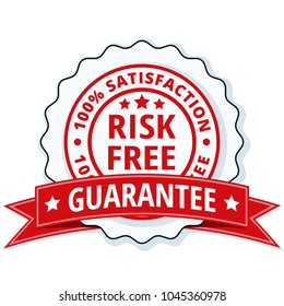 Risk Free 100% Satisfaction Guarantee illustration