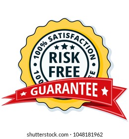 Risk Free 100% Satisfaction Guarantee illustration