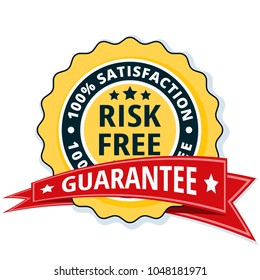 Risk Free 100% Satisfaction Guarantee illustration