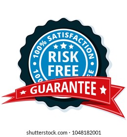 Risk Free 100% Satisfaction Guarantee illustration