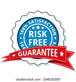 Risk Free 100% Satisfaction Guarantee illustration