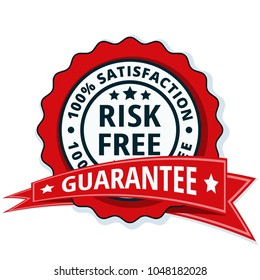 Risk Free 100% Satisfaction Guarantee illustration
