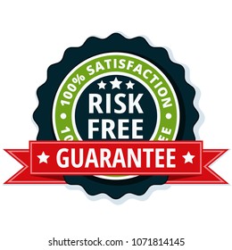 Risk Free 100% Satisfaction Guarantee illustration