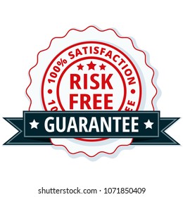 Risk Free 100% Satisfaction Guarantee illustration