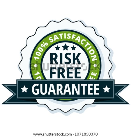 Risk Free 100% Satisfaction Guarantee illustration