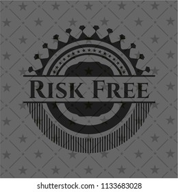 Risk Free black emblem