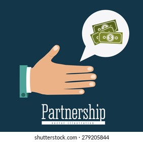 Risk free design over blue background, vector illustration