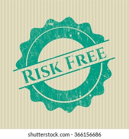 Risk Free grunge seal