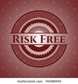 Risk Free red emblem