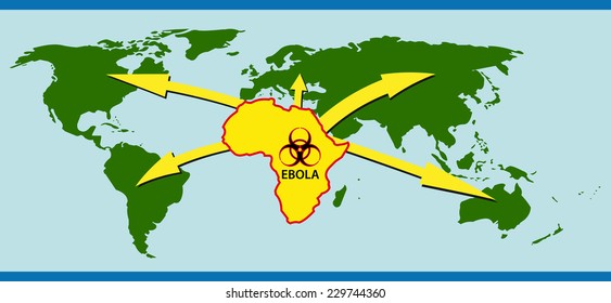 risk of a global epidemic of Ebola