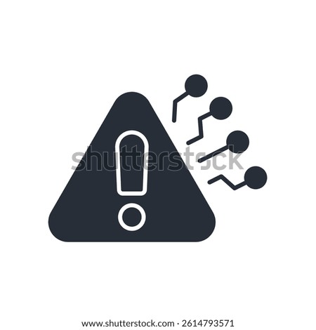 risk icon collection .design style with background