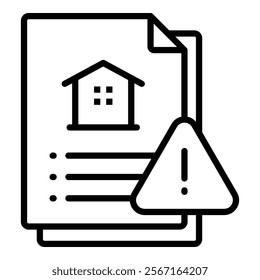 Risk Icon Element For Design