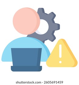 Risk Icon Element For Design
