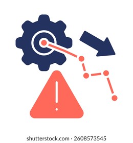 Risk Icon Element for Design