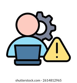 Risk Icon Element For Design