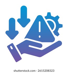 Risk Icon Element For Design