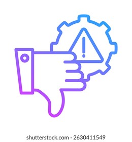 Elemento De Ícone De Risco Para Design