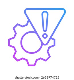 Risk Icon Element For Design