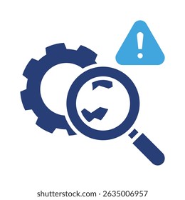 Elemento de ícone de risco para design