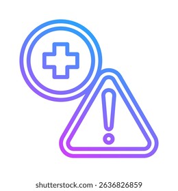 Risk Icon Element For Design