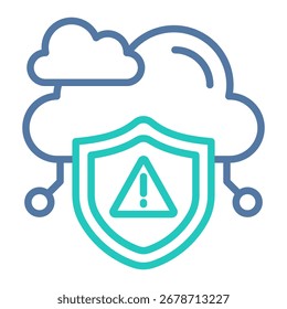 Elemento de icono de riesgo para diseño