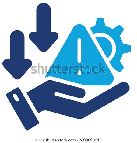 Risk Icon Element For Design